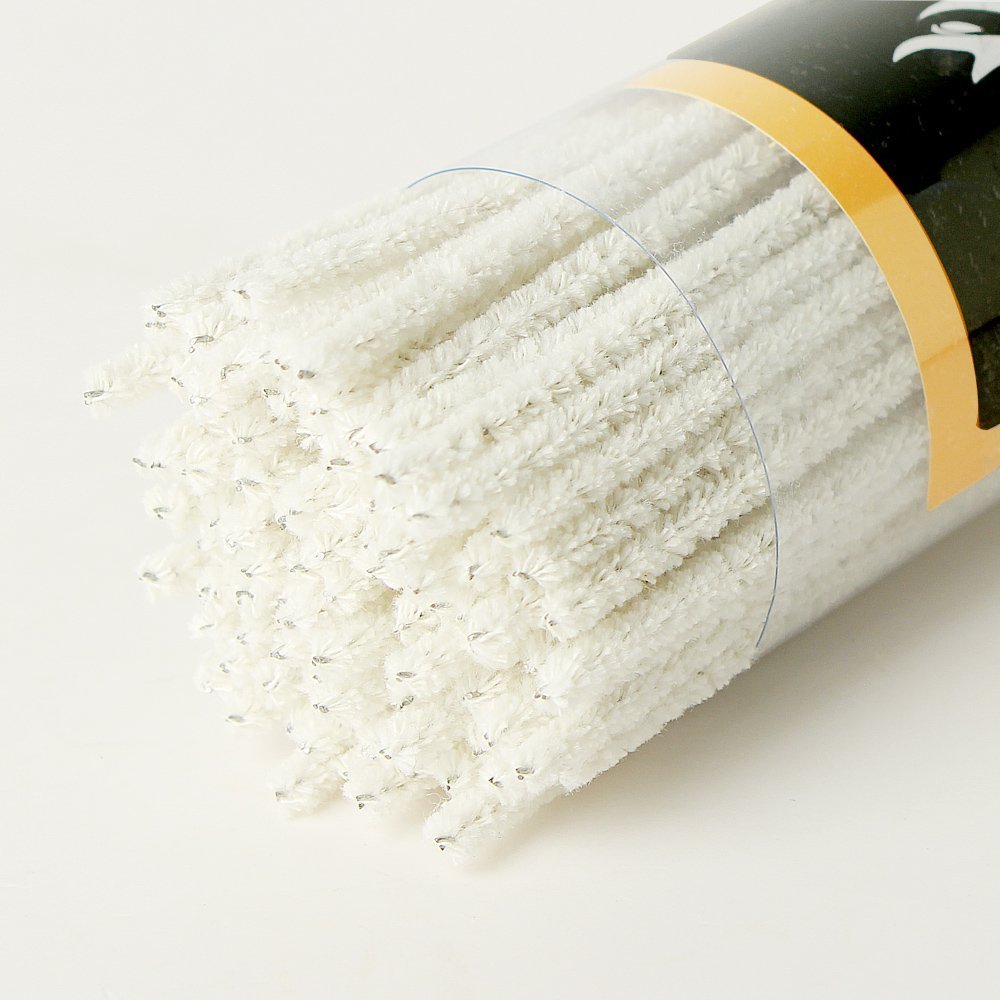 100 Pcs Long Pipe Cleaners specialized for Churchwarden pipe Soft Cleaning tools 11.8 inch Great Arts & Crafts and Repair Work FB0011