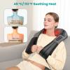 Nekteck Shiatsu Neck Massager with Heat for Pain Relief Deep Tissue, Valentines Day Gifts for Him Her Relaxation Tools, FSA Eligible Back Shoulder Kneading Massage Pillow, HSA Eligible (NOT Cordless) view 3
