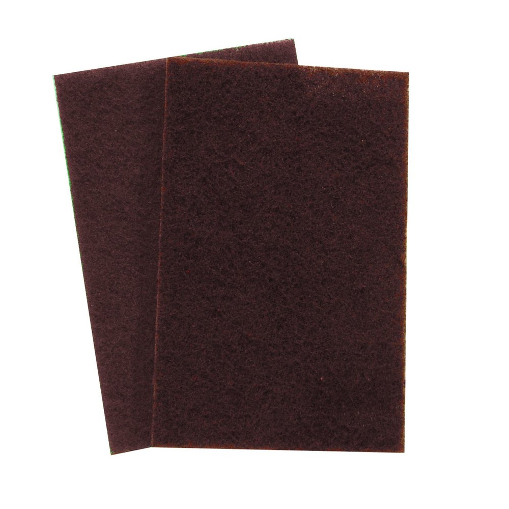 Bon Tool 3M - 87-235 7447 Scotch-Brite 9-Inch by 6-Inch by 1/2-Inch Scouring Pad, Maroon, 20-Pack