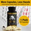 Best Value Max Strength 10,000 iu Vitamin D3 and 1500 mcg Vitamin K2 Supplements 1 Bottle Pk D3K2 Vitamins and Supplements for Health. D3-K2 MK4 Capsules, Best K2D3 Vitamin for Immune System. view 3