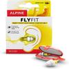 Alpine FlyFit - Earplugs for Pressure Relief & Preventing Ear Pain While Flying - Airplane Travel Essentials - Comfortable Reusable Hypoallergenic Earplugs with Ultra Soft Filter view 1