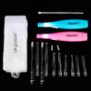 Airgoesin 2 Lighted Tonsil Stone Remove Tool, 10 Tips, Tonsillolith Pick + Case Oral Clean Longer Attachment view 4