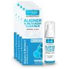 EverSmile AlignerFresh Original Clean Foam  Cleaner Compatible w/Invisalign and All Clear Aligners & Retainers  Eliminates Bacteria, Whitens Teeth, Fights Bad Breath  50ml (4 Pack) view 1