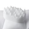 Deluxe Comfort Better Sleep Ear Guard Pillow Accessory, 8" x 5" x 3" - Orthopedic Grade Foam - Convoluted Design Keeps Ear Protected - Perfect Side Sleeper - Ear Protector, White view 2