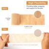 12 Bulk Pack Cohesive Tape, Self Adherent Wrap 2 Inches X 5 Yards - Self Adhesive Bandage Medical Vet Wrap for First Aid, Sports Protection and Wrist, Ankle Sprains & Swelling view 3