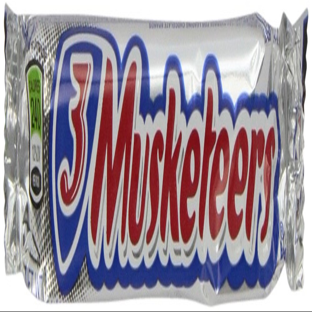 3 Musketeers Chocolate Candy Bar, 1.92oz, 36 ount