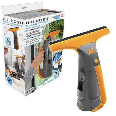 Big Boss Squeegee Vacuum in Orange/Grey