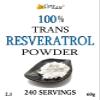 100% Pure Trans Resveratrol Powder 240 Servings 2.1 oz (60 Grams) 250mg Per Servings view 3