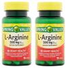 Spring Valley: 100 Capsules 500 Mg Ea. L-Arginine (Pack of 2)