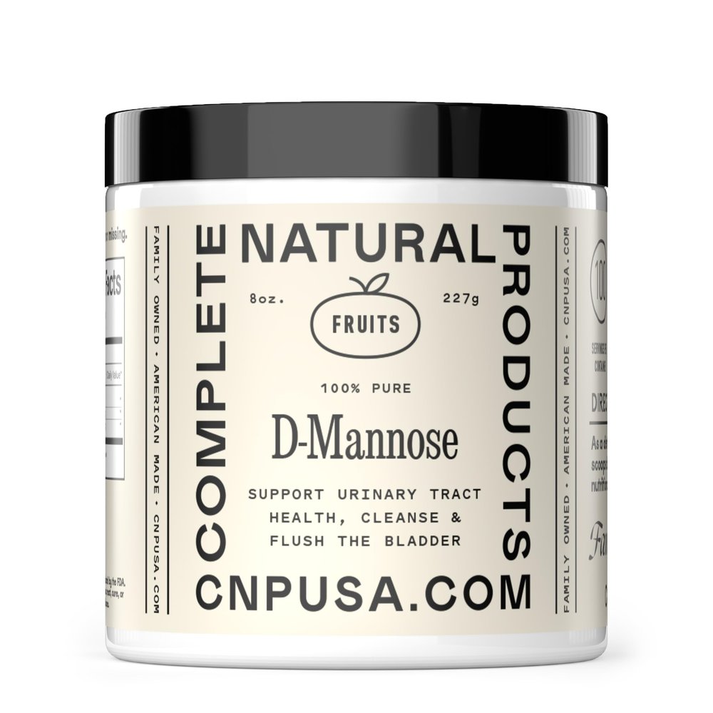 D Mannose Powder Supplement 8oz - Powder D Mannose for Urinary Tract & Bladder Health Support, Bulk Easy Mix Formula, 115 Servings, No Fillers, Non GMO & Gluten Free Support, Kosher Certified Made USA