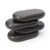 Master Massage 4 Pieces XXL Oversized Super Extra Large Oval Shape Basalt Massage Hot Stone Massage Stone Warm Stone Set-6 x 3.4x 1.1-Spa-Beauty-Salon-Massage view 2