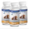 Dog Heart Support - Omega 3 - for Dogs and Cats - Health and Wellness - Omega 3 Fatty acids for Dogs Liquid - 3 Bottle (540 Softgels) view 1