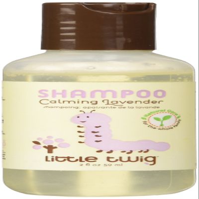 Little Twig All Natural, Hypoallergenic Baby Shampoo, Calming Lavender Scent, 2 Ounce Bottle