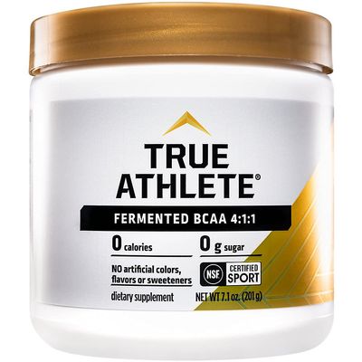 True Athlete BCAA 4:1:1-4gm L-Leucine, 1gm L-Isoleucine & 1gm L-Valine per Serving (6.35 Ounces Powder)
