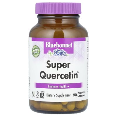 BlueBonnet Super Quercetin Vitamin C Supplement, 90 Capsules