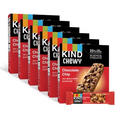 KIND Kids Granola Chewy Bar, Chocolate Chip, 10 Count (6 Pack)