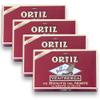 Ortiz Ventresca White Tuna Belly in Olive Oil, Tender Buttery Fillets with Exquisite Flavor, Superior Wild Caught Tuna Packed in Delicate Spanish Olive Oil, 3.88oz Can (Pack of 4) view 1