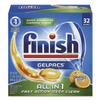 ** Dish Detergent Gel Packs, Orange, 32/Box ** view 1