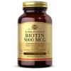 Solgar Biotin 5000 mcg, 100 Veg Caps - Promote Healthy Skin, Nails & Hair - Supports Energy Production, Protein, Carbohydrate & Fat Metabolism - Vitamin B - Non GMO, Vegan, Gluten Free - 100 Servings view 1