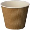 Genuine Joe Rippled Hot Cup, 12oz (Pack of 25) view 1