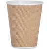 Genuine Joe Rippled Hot Cup, 12oz (Pack of 25) view 2
