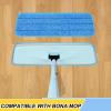 16.5 inch Reusable Mop Pads Microfiber Spray Mop Replacement Heads for Wet/Dry Mops Compatible with Bona Floor Care System (5 Pack) view 2