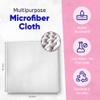 Kaywos Zezo-Fiber Microfiber Cleaning Cloths - Highly Absorbent Premium Towels for Cars, Kitchen, Glass, and Automotive Surfaces Soft Lint-Free Reusable Multipurpose Cleaning Rags,11 Pack view 4