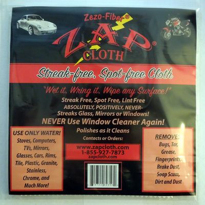 Zezo-Fiber Zap Cloth - 10 Cloths