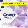 Crest 3D White Brilliance Vibrant Peppermint Teeth Whitening Toothpaste, 4.1 Ounce (Pack of 3)(Packaging May Vary) view 1