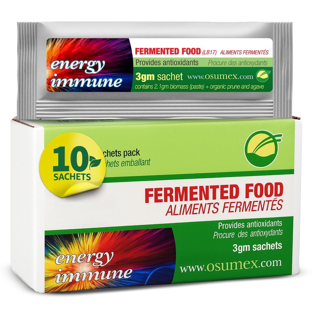 LB17 Fermented Food Biomass Probiotics for Women, Men, & KIds 3g - 10 Sachet/Box Probiotic Packets, Probiotics for Digestive Health, Adult Probiotic Digestive Nutritional Supplements, Kids Gut Health