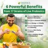 LB17 Fermented Food Biomass Probiotics for Women, Men, & KIds 3g - 10 Sachet/Box Probiotic Packets, Probiotics for Digestive Health, Adult Probiotic Digestive Nutritional Supplements, Kids Gut Health view 2