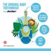 Jordan* | Step 1 Baby Toothbrush | 0-2 Years, Soft Bristles, BPA Free | Green & Blue | 4 Pack view 3