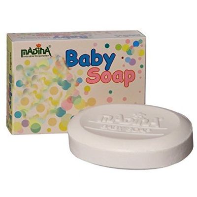 Baby Soap for Tender Sensitive Skin by Madina 3.5 oz (6 Pack). MTC