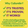 Culturelle Digestive Health Daily Probiotic Chewables, Probiotic For Men and Women, Most Clinically Studied Probiotic Strain, 10 Billion CFUs, Supports Occasional Diarrhea, Gas & Bloating, 24 Count view 3