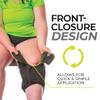 BraceAbility XXXXL Plus Size Knee Brace - Bariatric Hinged Knee Wrap for Larger Legs and Big Thighs to Support Meniscus Tears, Arthritis Joint Pain, Tendonitis, Ligament Injuries and Sprains (4XL) view 4
