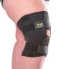 BraceAbility XXXXXL Plus Size Knee Brace - Bariatric Hinged Wraparound Support for Large Legs and Big Thighs, Meniscus Tears, Arthritis Joint Pain, Tendonitis, Ligament Injuries and Sprains (5XL) view 1