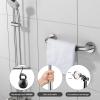 12 Inch Stainless Steel Shower Grab Bar - ZUEXT Shower Handle, Bathroom Balance Bar - Safety Hand Rail Support - Handicap, Elderly, Injury, Senior Assist Bath Handle (w/Self-Adhesive Stick-on Hook) view 3