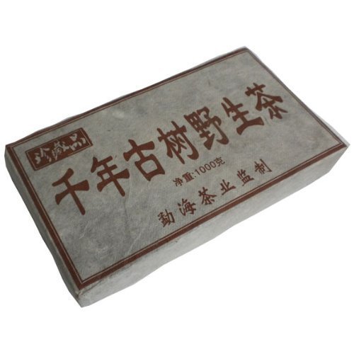 1990 a 1000-year-old Tree Wild Tea Menghai Brick Tea Puer Tea Ripe Tea 1000g