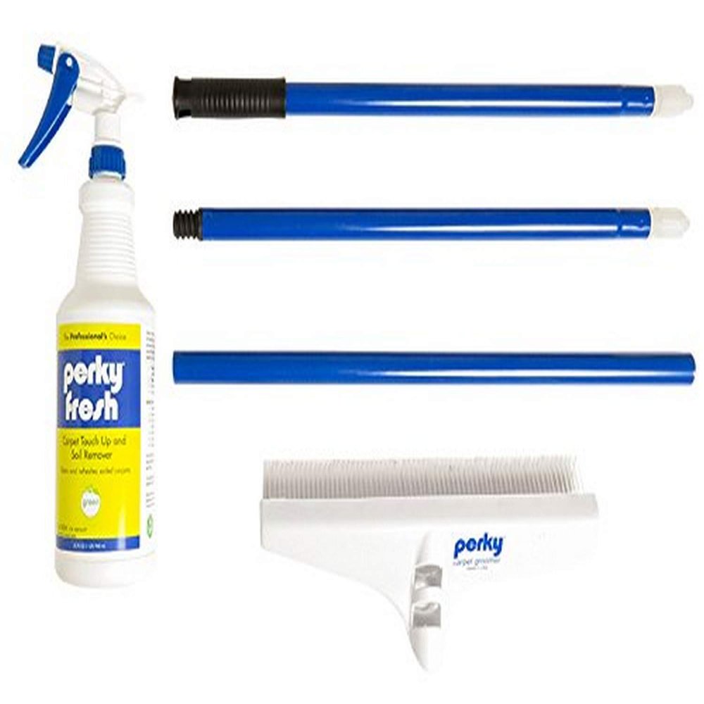 Groom Industries CS39QTRAKE Perky Carpet Rake with Fresh Touch Up & Soil Remover