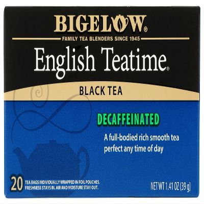 Bigelow, English Time Tea (Decaffeinated), 20 Count