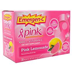 ALACER CORP., Emergen-C Health And Energy Booster Pink Lemonade 30/Pk