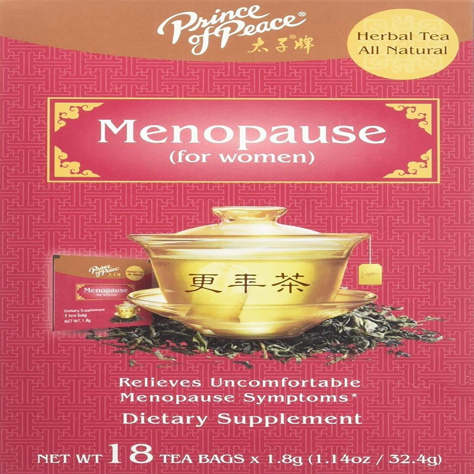 Prince of Peace Menopause Herbal Tea 18 Bags