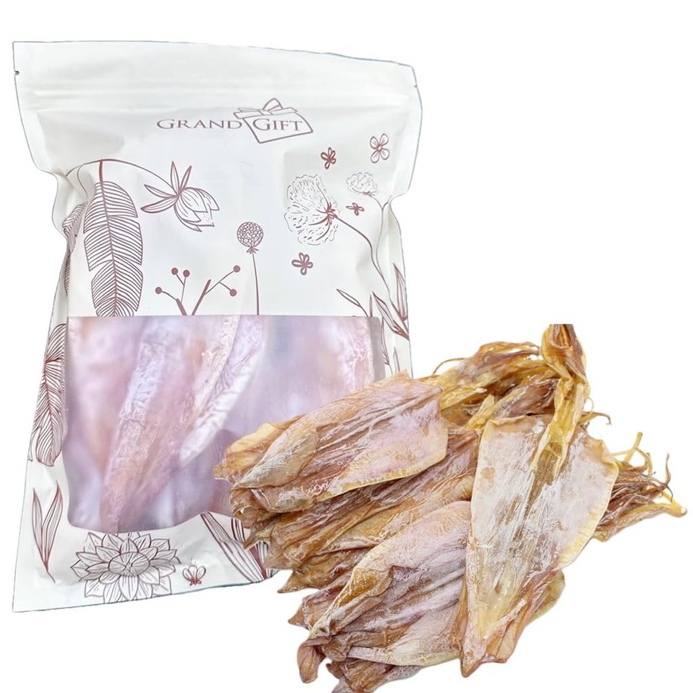 Grand Gift Premium Grade Dried Squid, Youyu Calamari  (8oz.)