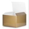 (24 Pack) Size 6 in x 6 in x 6 in Gold Square High Gloss Gift Boxes For Party Favors Coffee Mug Candy view 1