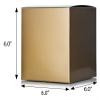 (24 Pack) Size 6 in x 6 in x 6 in Gold Square High Gloss Gift Boxes For Party Favors Coffee Mug Candy view 2
