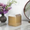 (24 Pack) Size 6 in x 6 in x 6 in Gold Square High Gloss Gift Boxes For Party Favors Coffee Mug Candy view 3