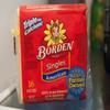 BORDEN CHEESE SLICES AMERICAN SINGLES 12 OZ PACK OF 3 view 1