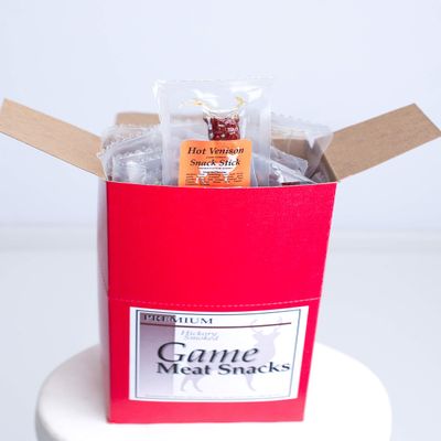 1 oz Wild Boar Smokey BBQ Snack Stick (30 Individual sticks/box)