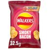 Walkers Smoky Bacon Crisps Box, 32.5 G (Case Of 32) view 3