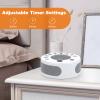 White Noise Machine Sleep Helper Sound Relaxation Machine Sleep Therapy Sound Machine with 27 Unique Natural Sounds, Sleep Disorders Noise Cancelling for Home, Office, Spa, Yoga, Kids view 3